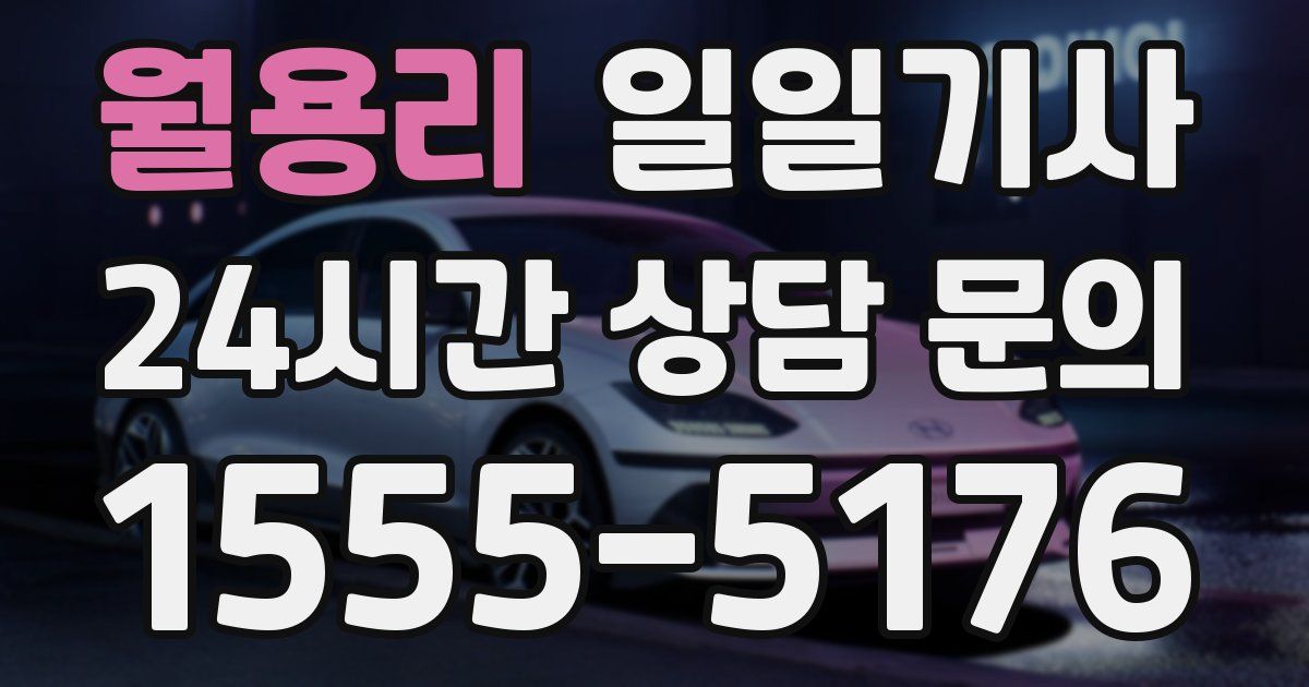 일일대리기사