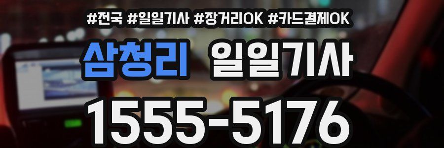 삼청리 일일기사