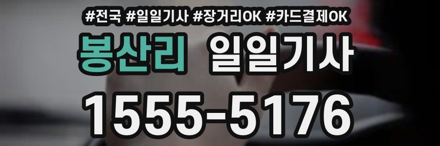 봉산리 일일기사