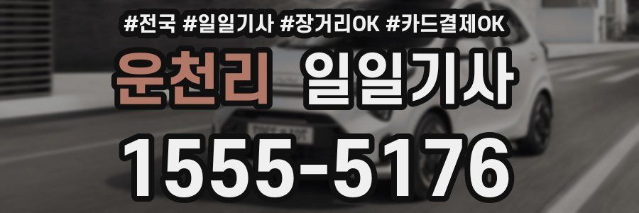 운천리 일일기사