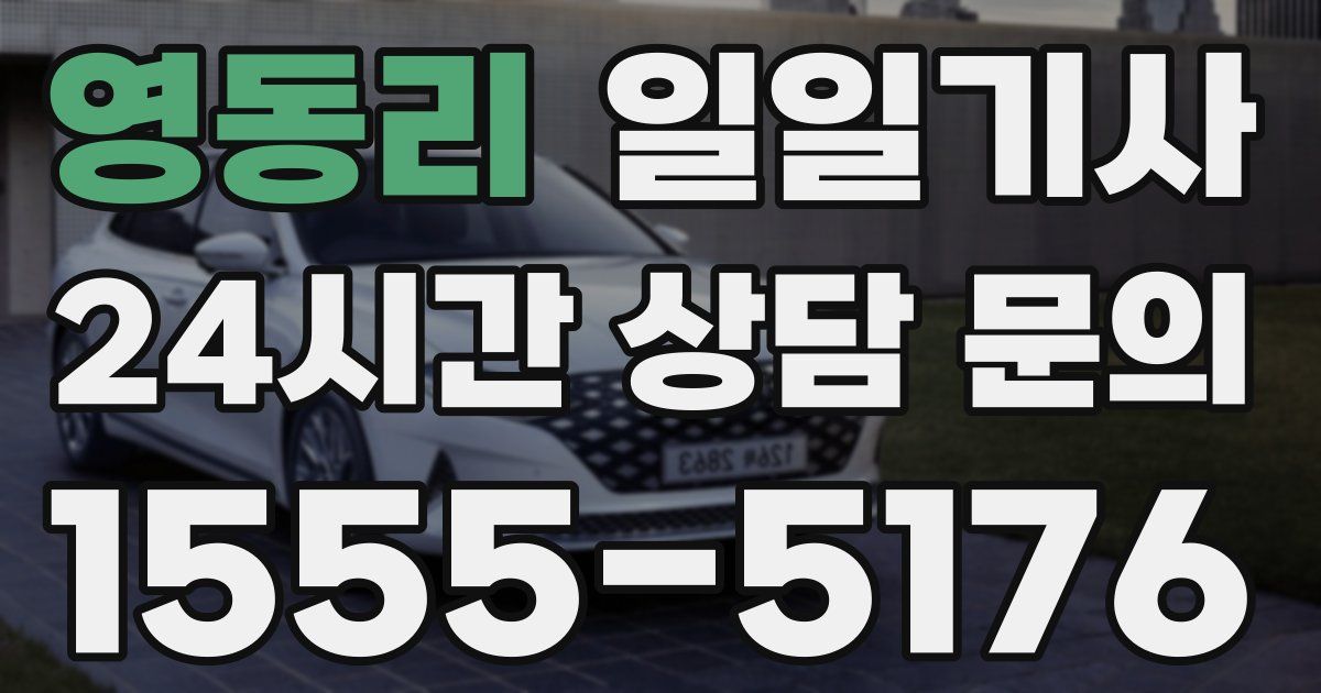 일일대리기사