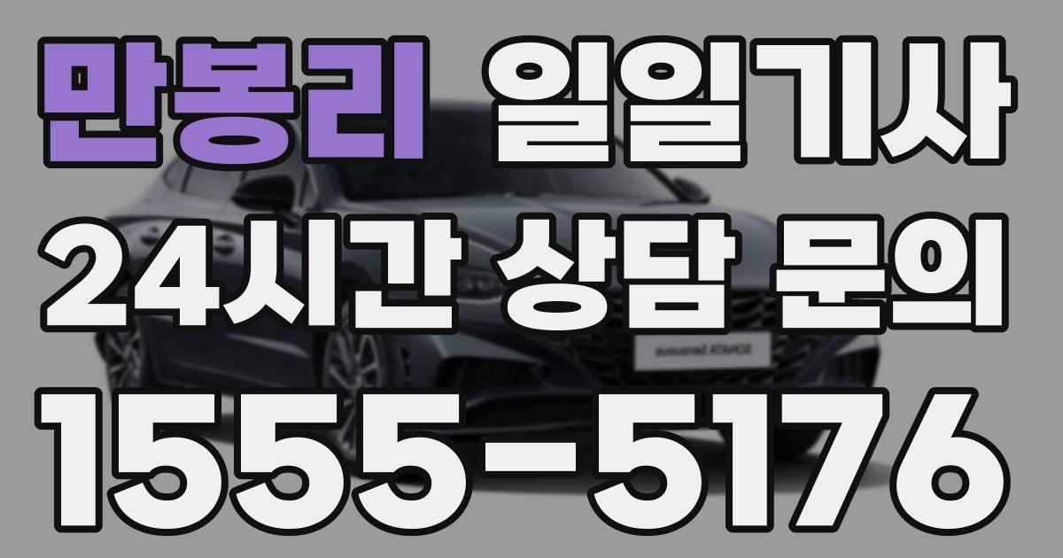 일일대리기사