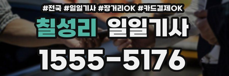 칠성리 일일기사