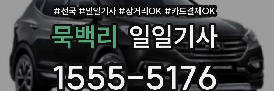 묵백리 일일기사