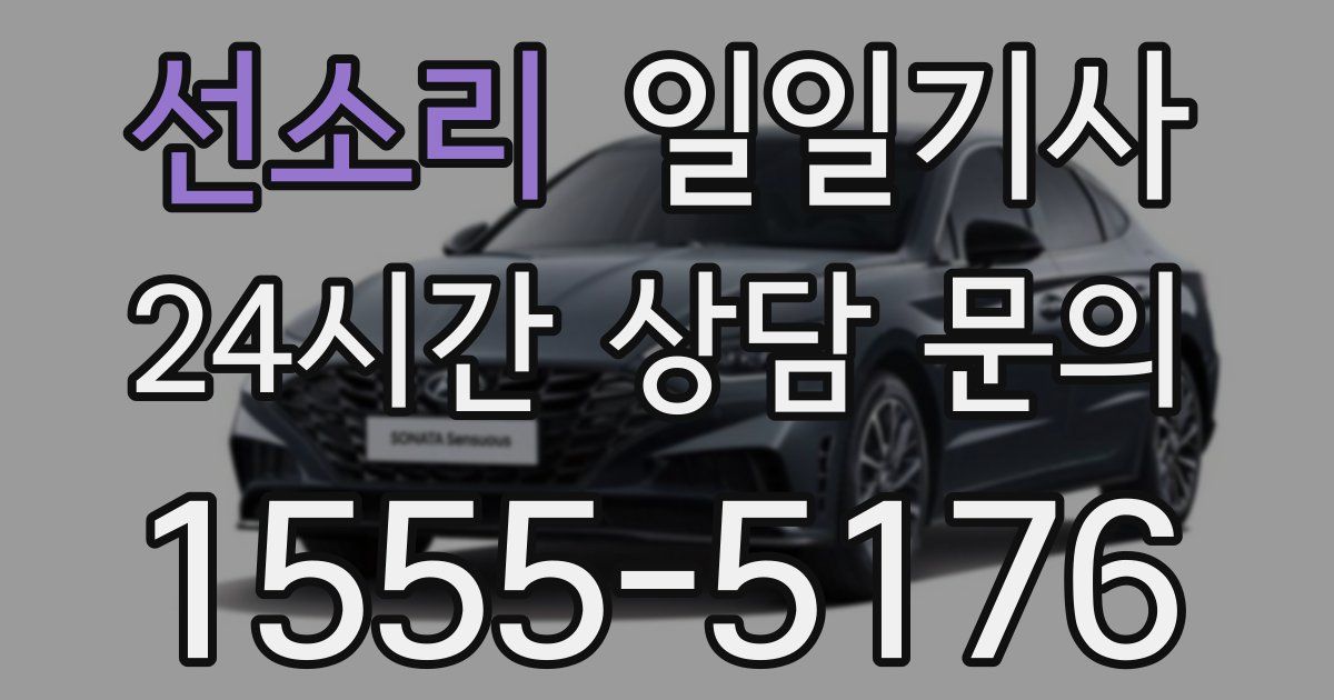 일일대리기사