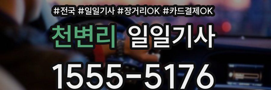 천변리 일일기사