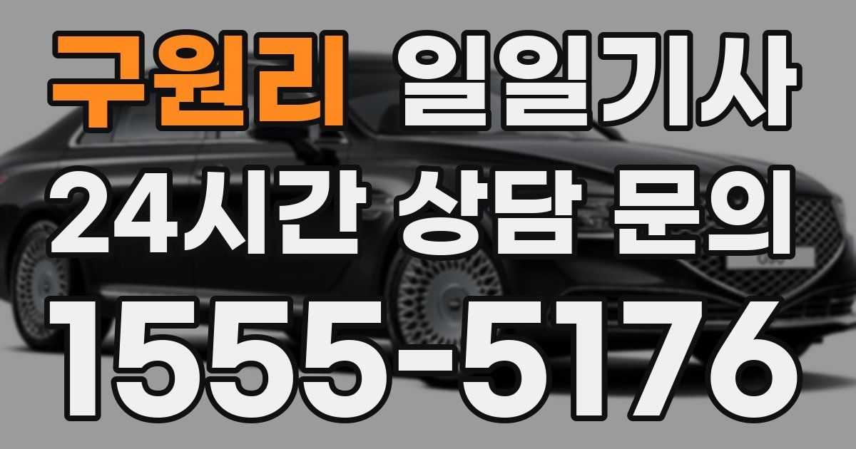 일일대리기사
