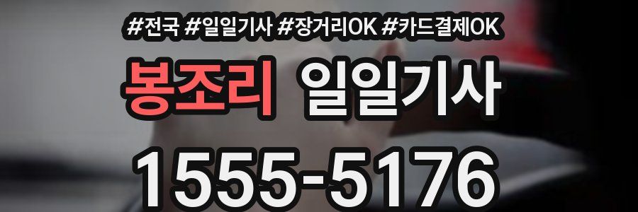 봉조리 일일기사