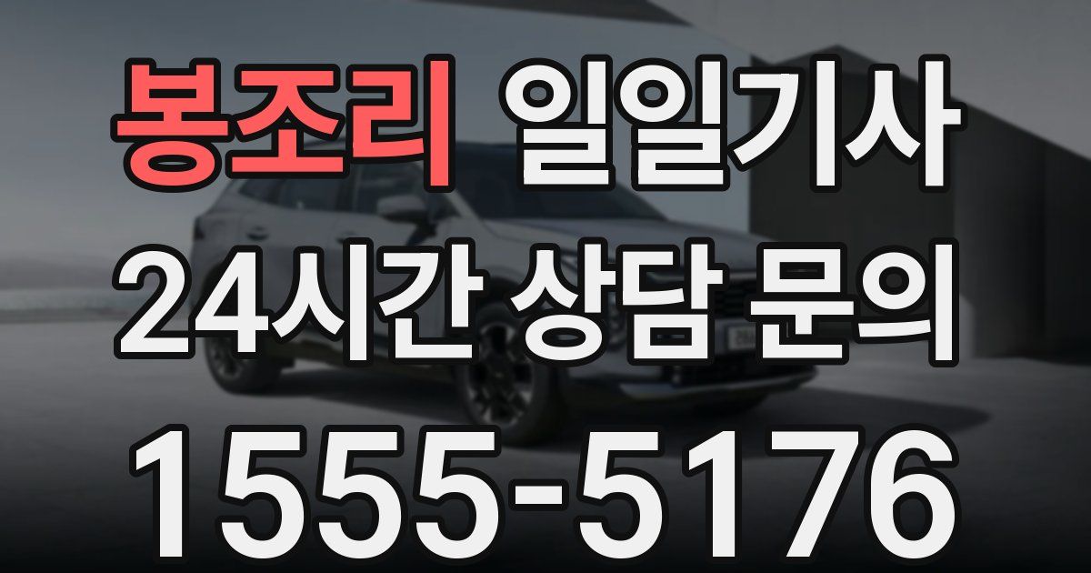 일일대리기사