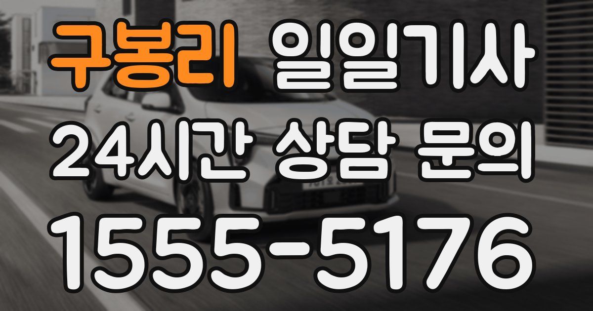 일일대리기사