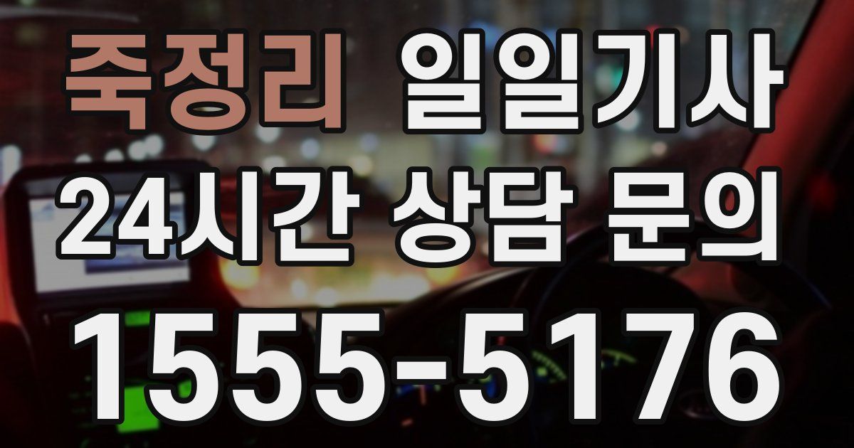 일일대리기사