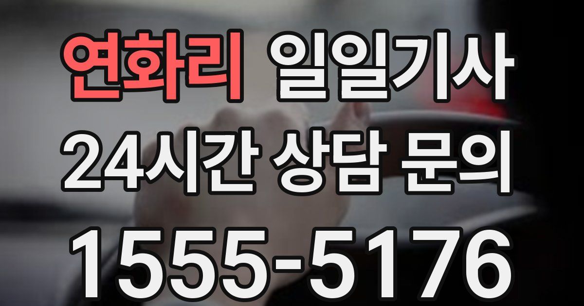 일일대리기사
