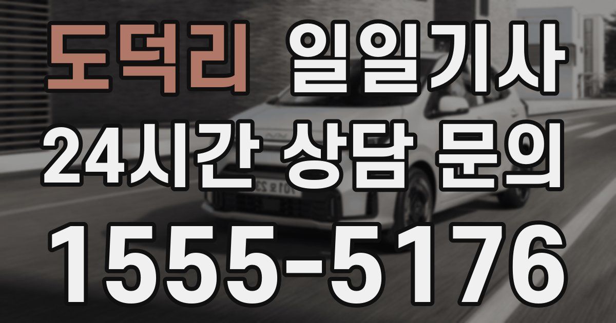 일일대리기사