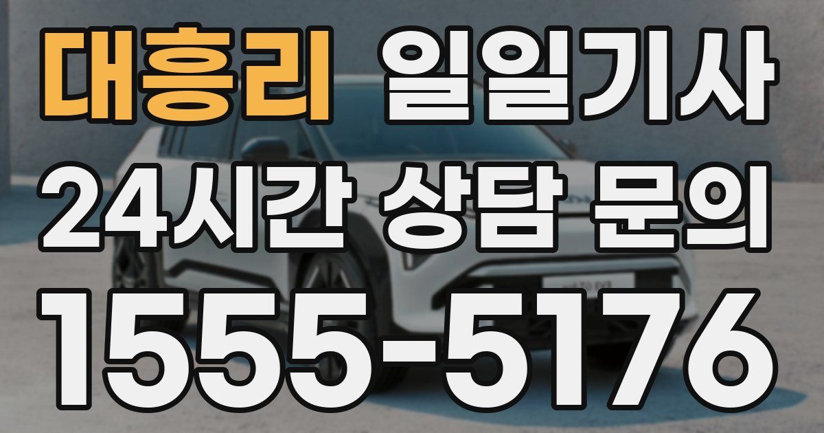 일일대리기사