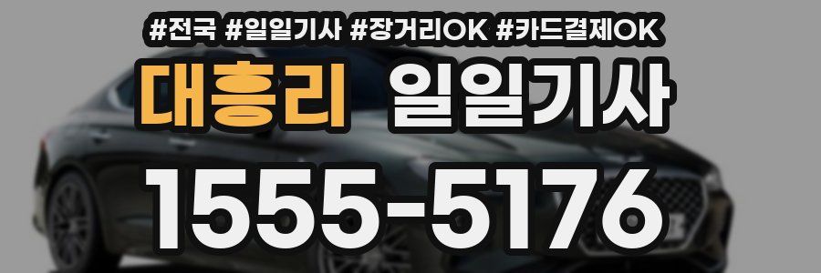 대흥리 일일기사