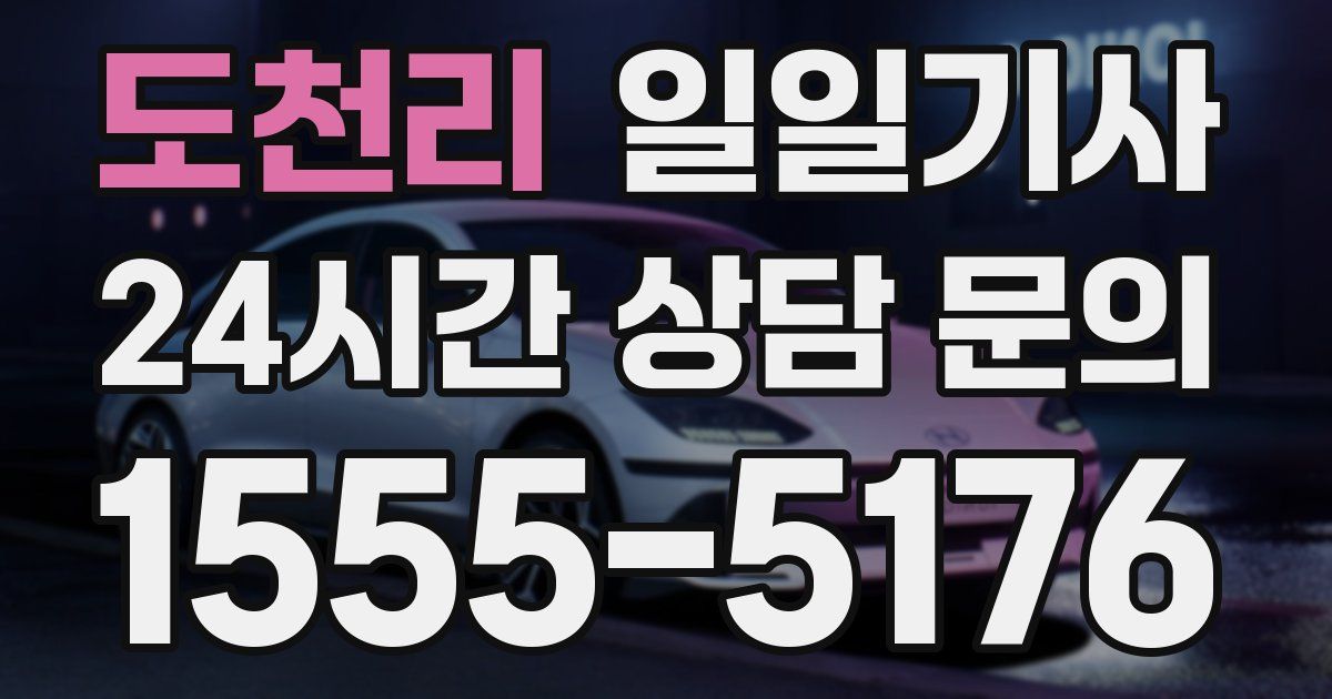 일일대리기사