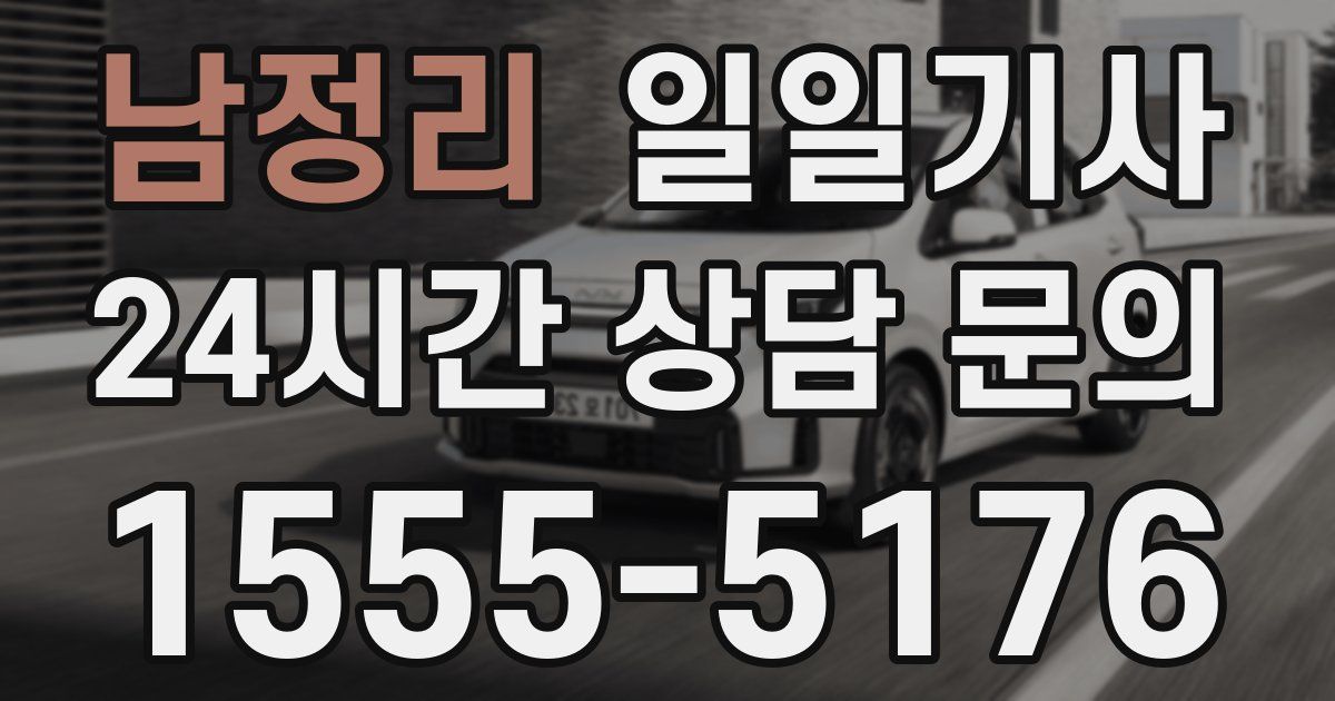 일일대리기사