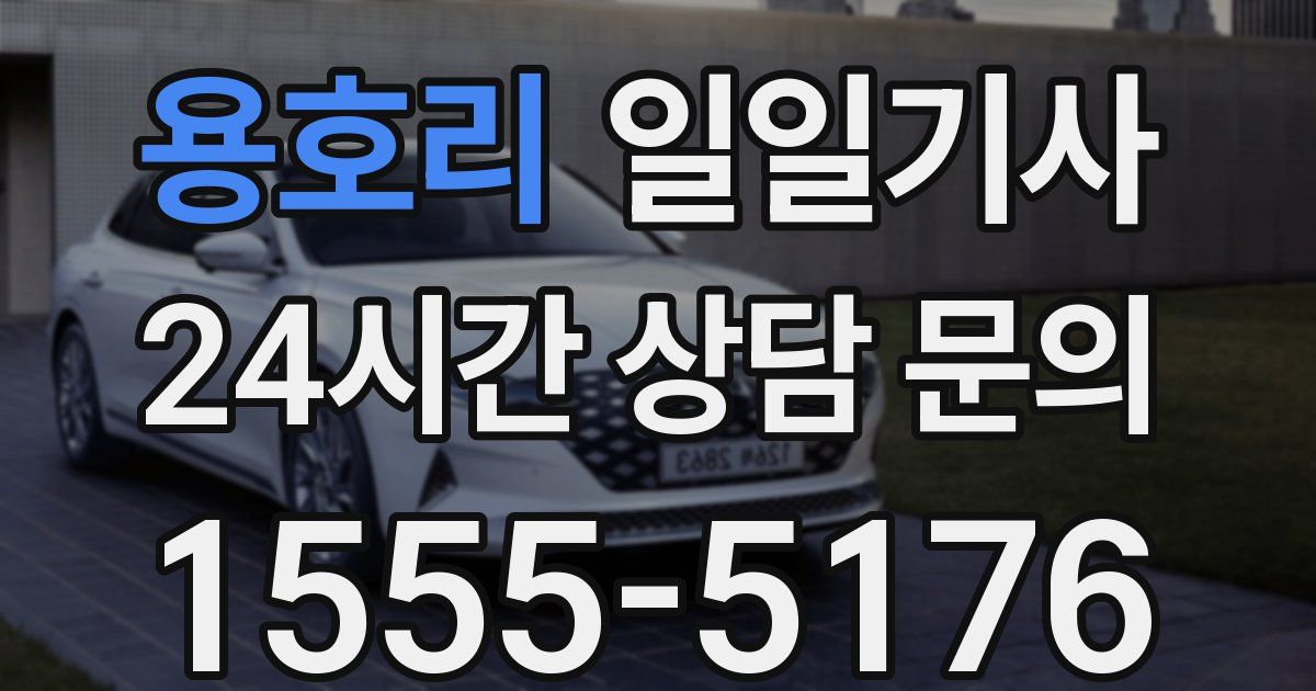 일일대리기사