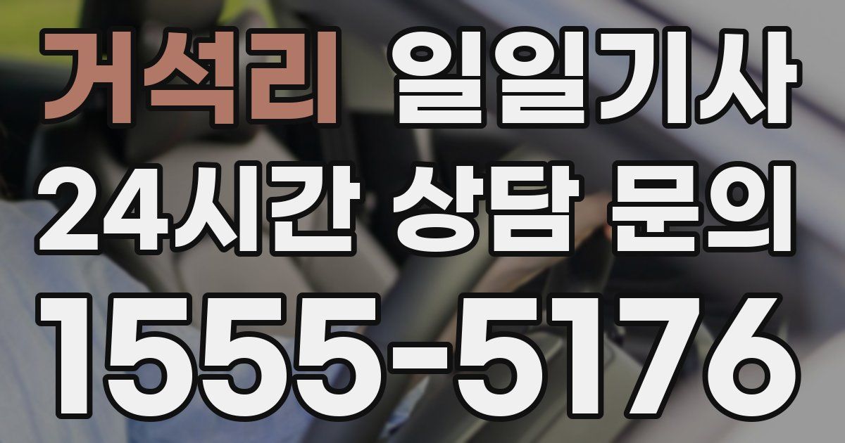 일일대리기사