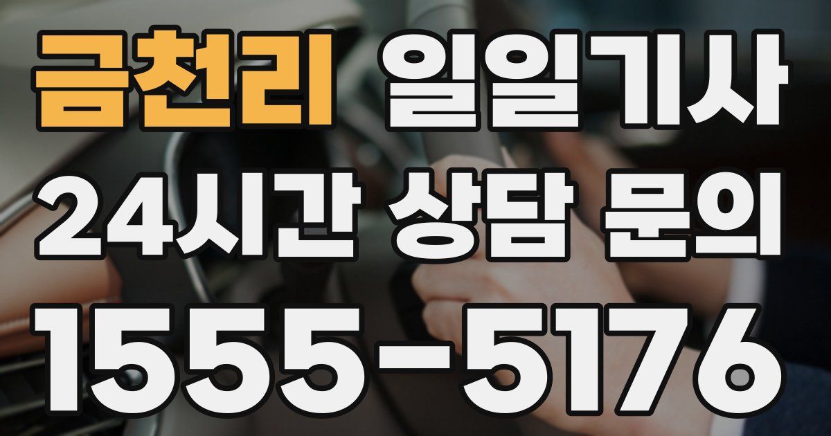 일일대리기사