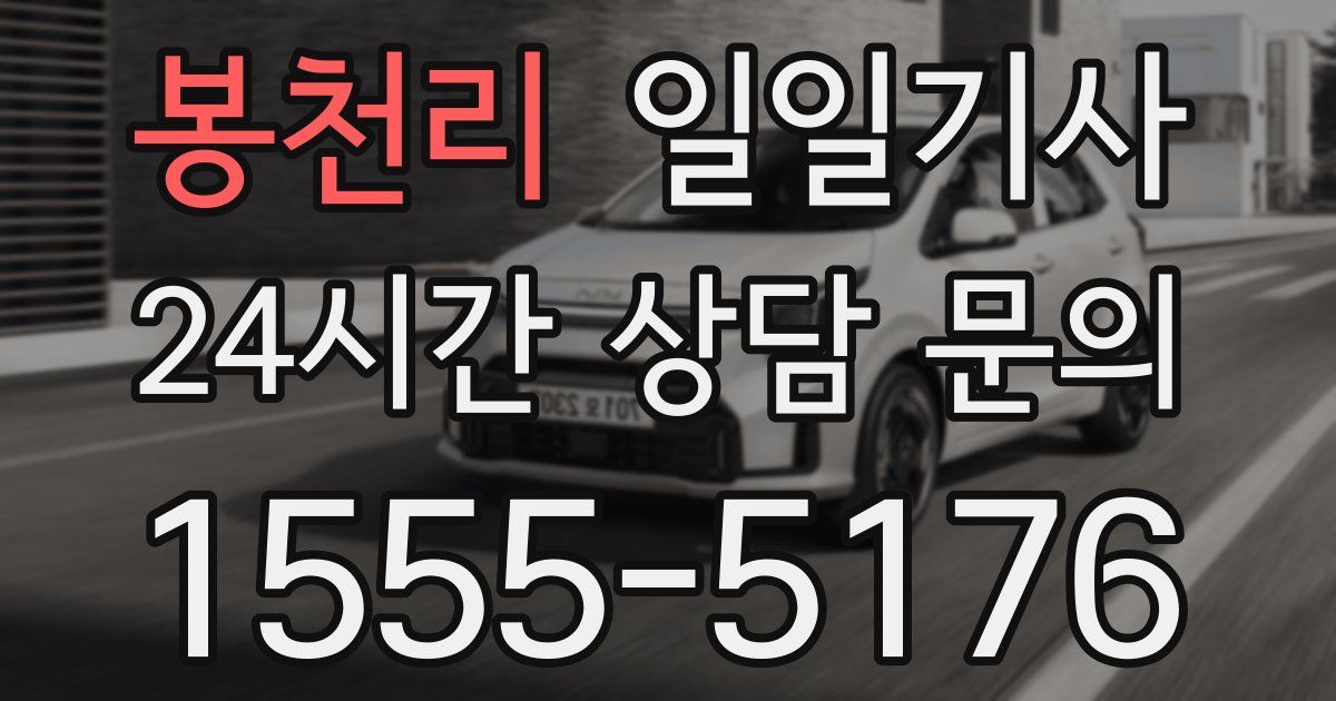 일일대리기사
