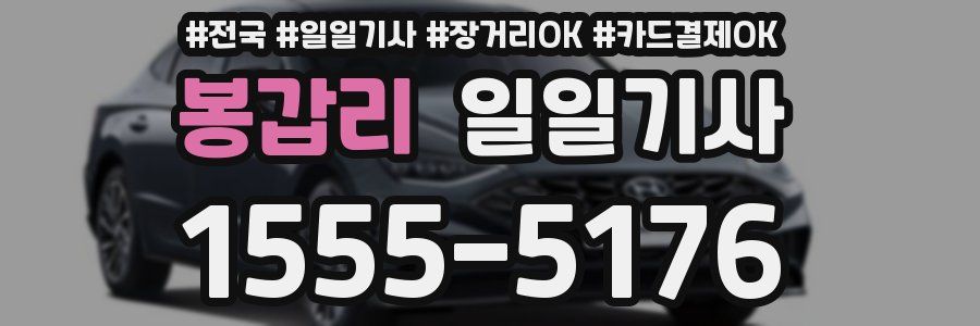 봉갑리 일일기사