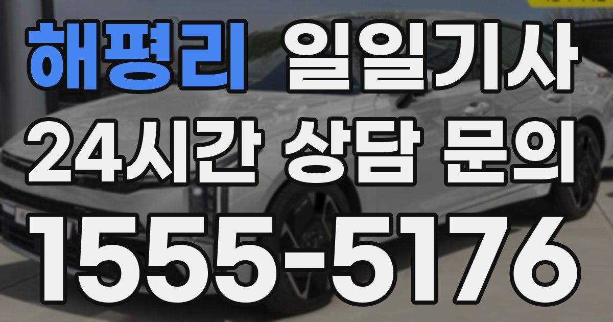 일일대리기사