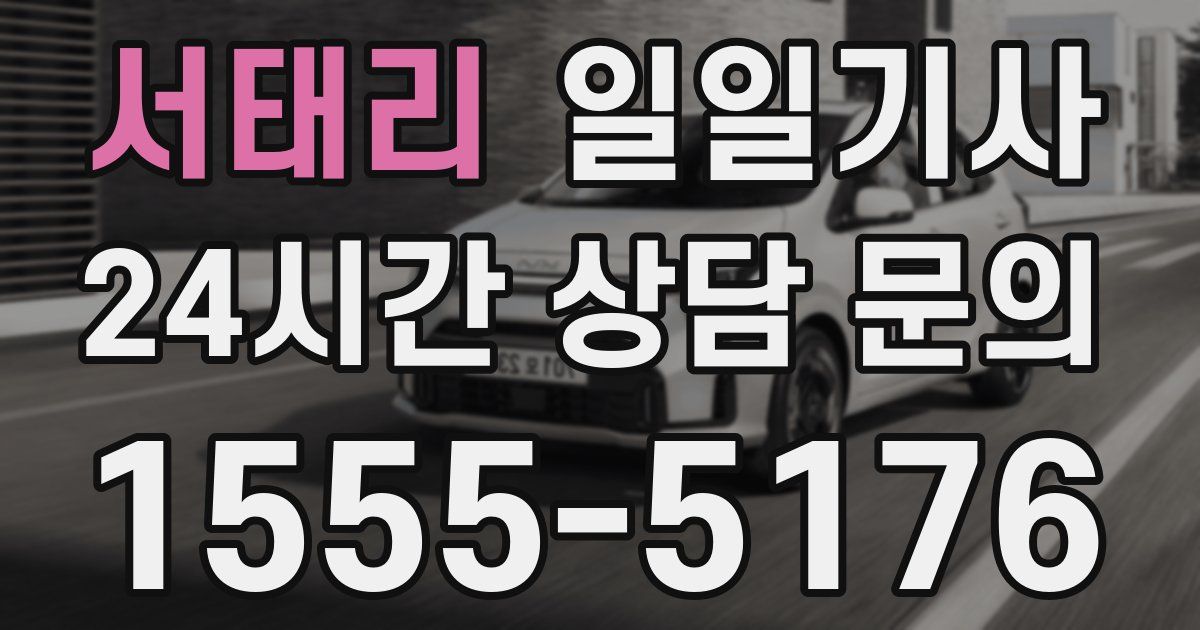 일일대리기사
