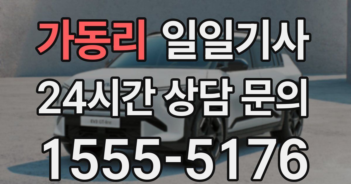 일일대리기사