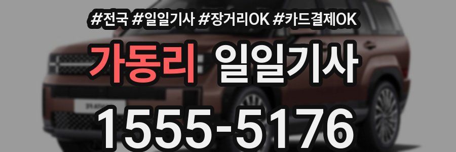 가동리 일일기사