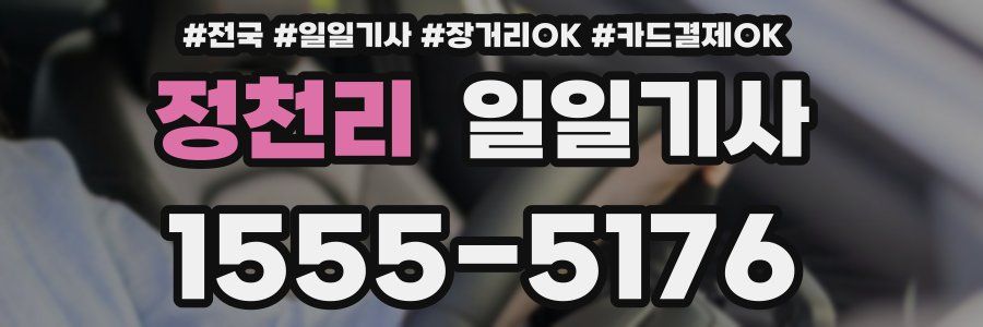 정천리 일일기사