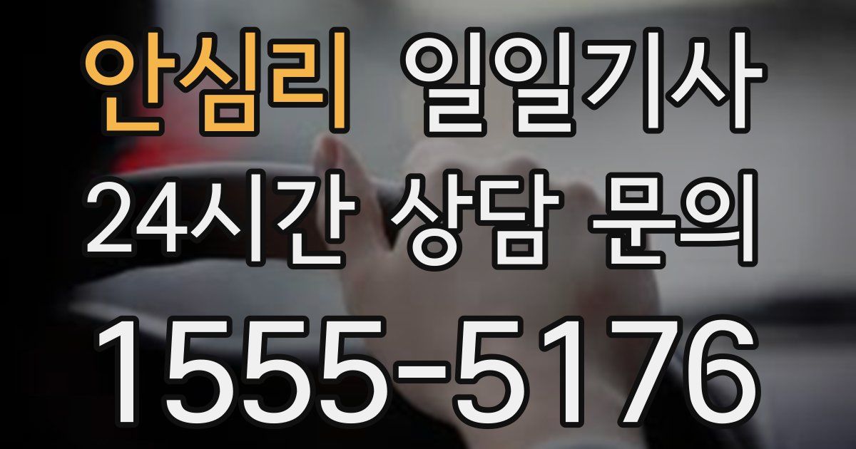 일일대리기사