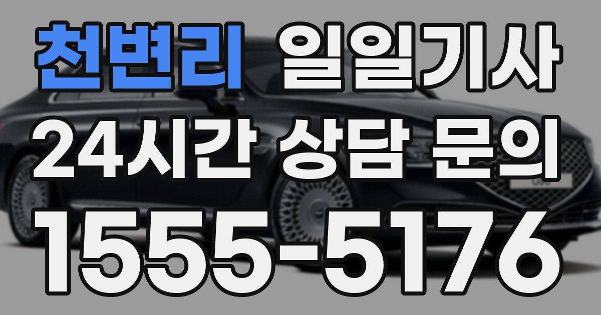 일일대리기사