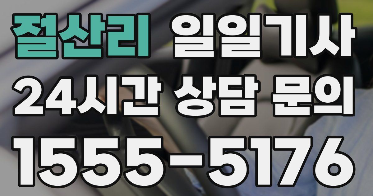 일일대리기사