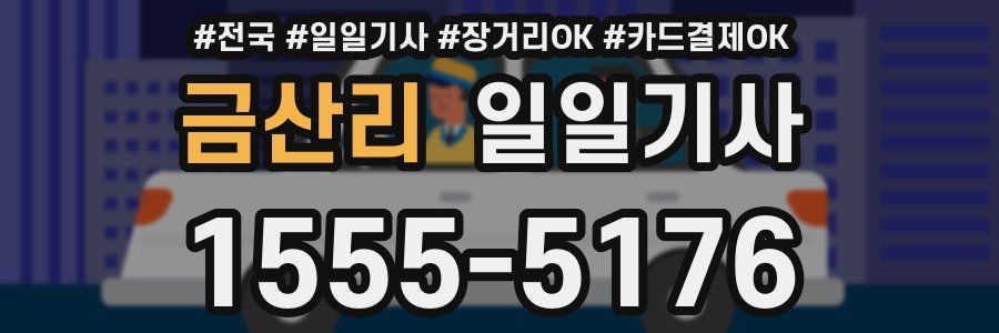 금산리 일일기사