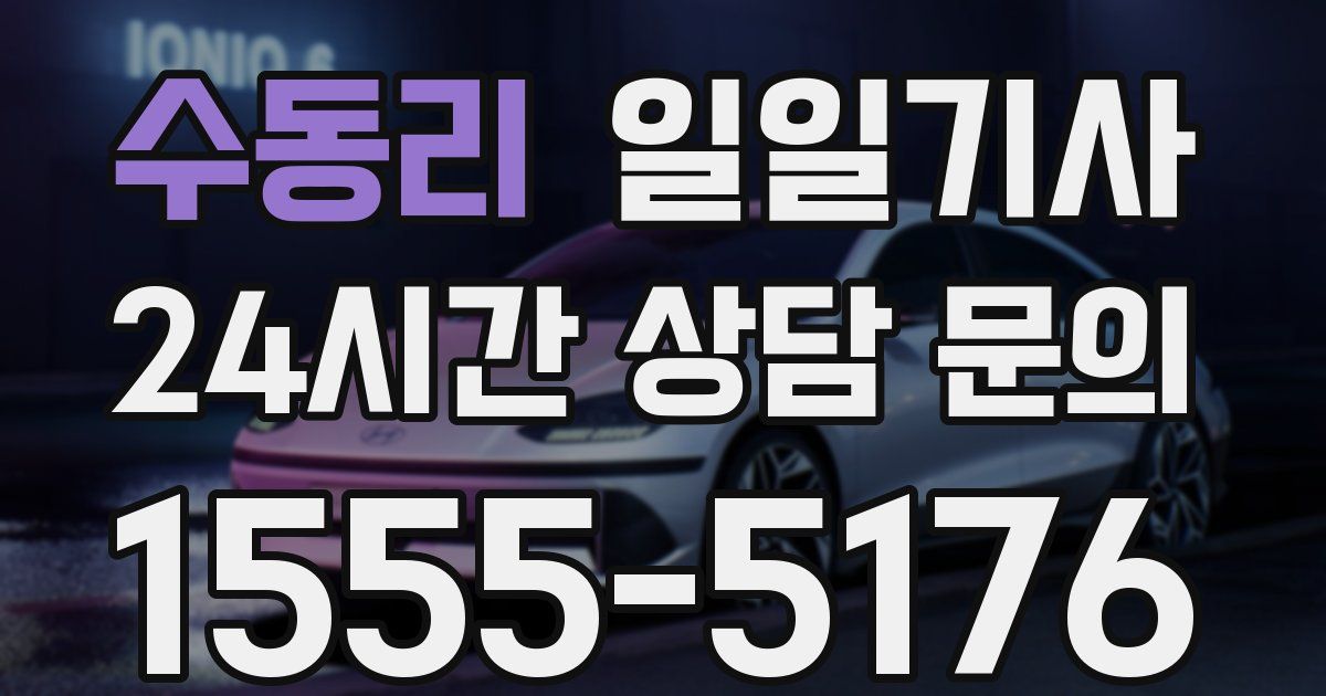 일일대리기사