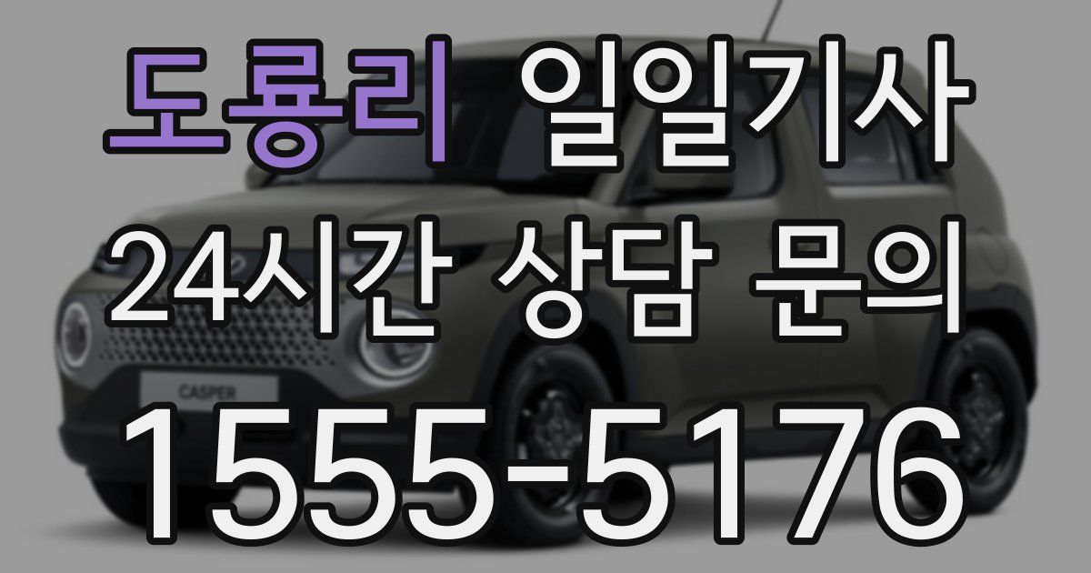 일일대리기사