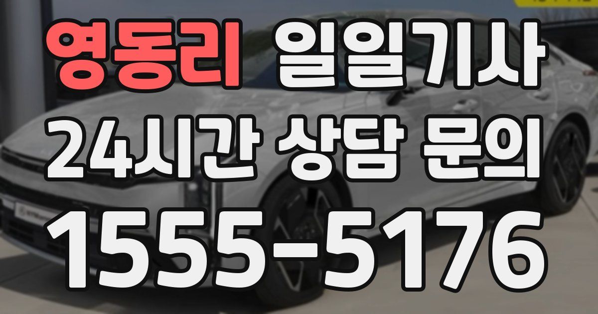 일일대리기사