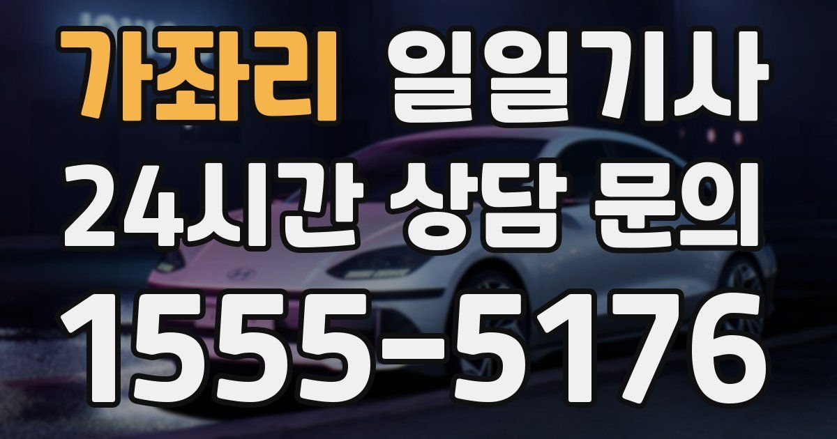 일일대리기사