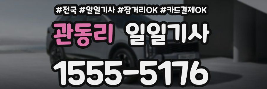 관동리 일일기사