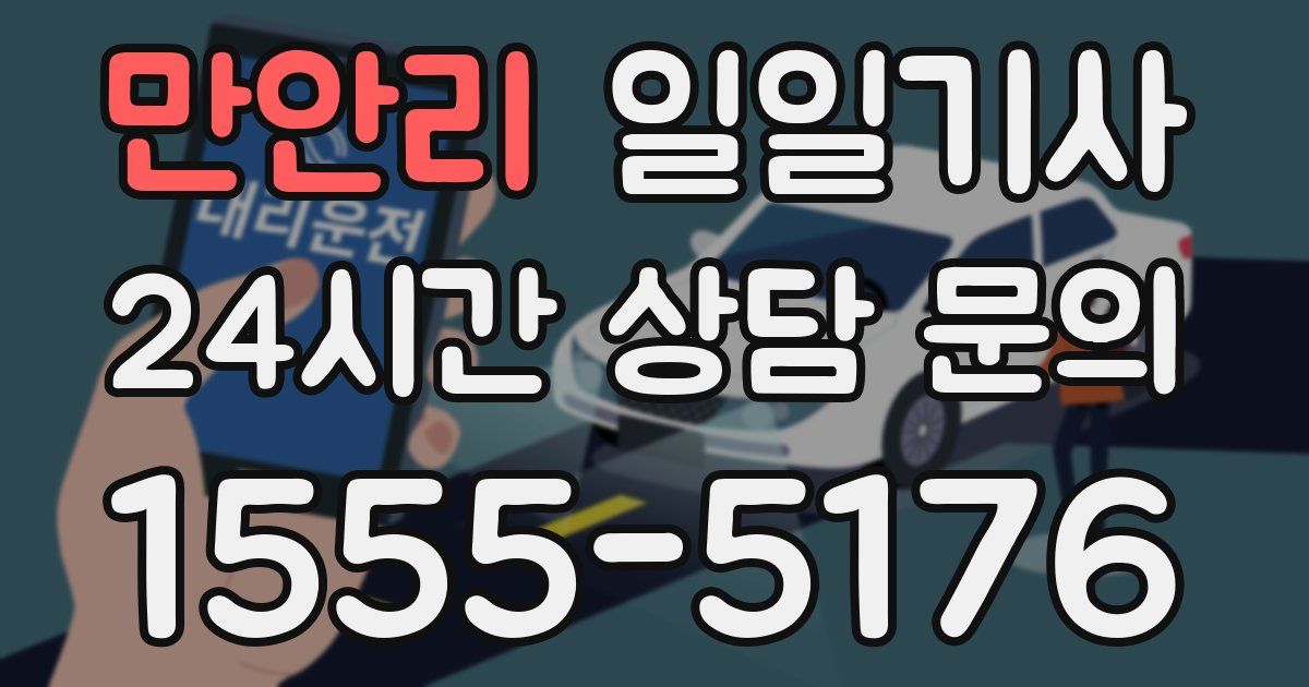일일대리기사
