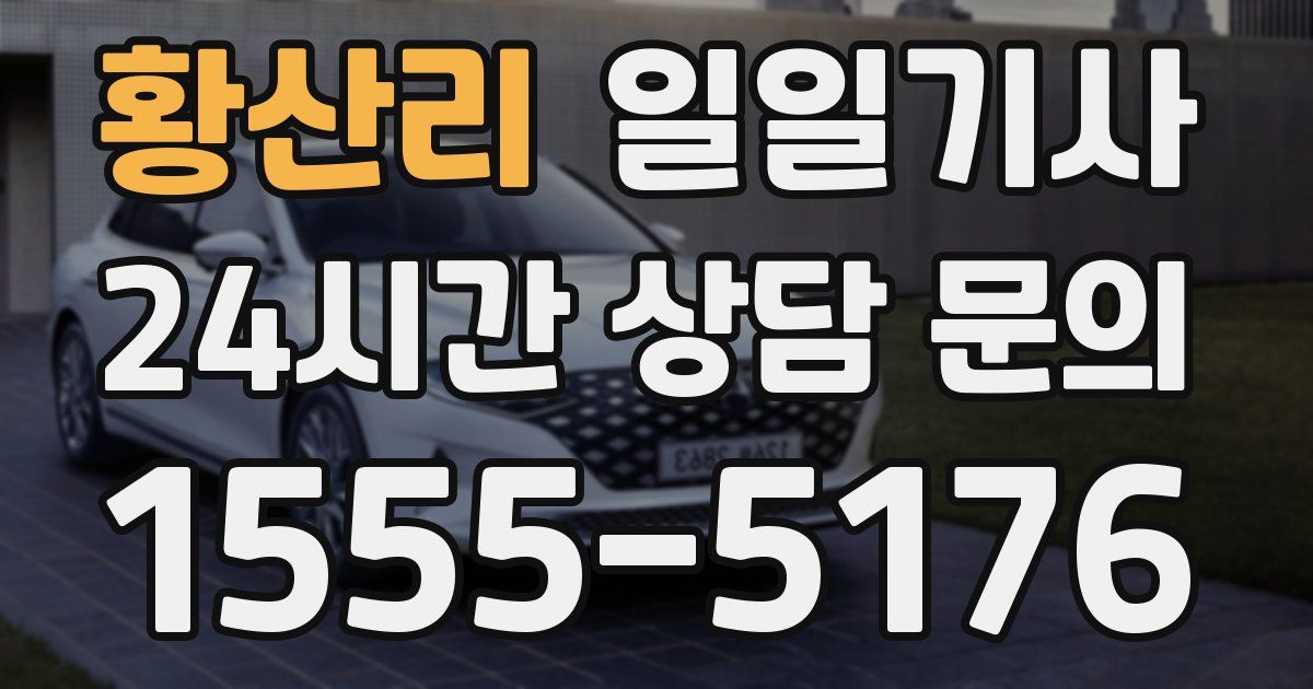 일일대리기사