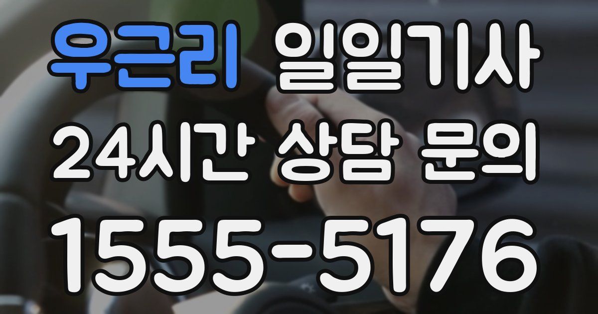 일일대리기사
