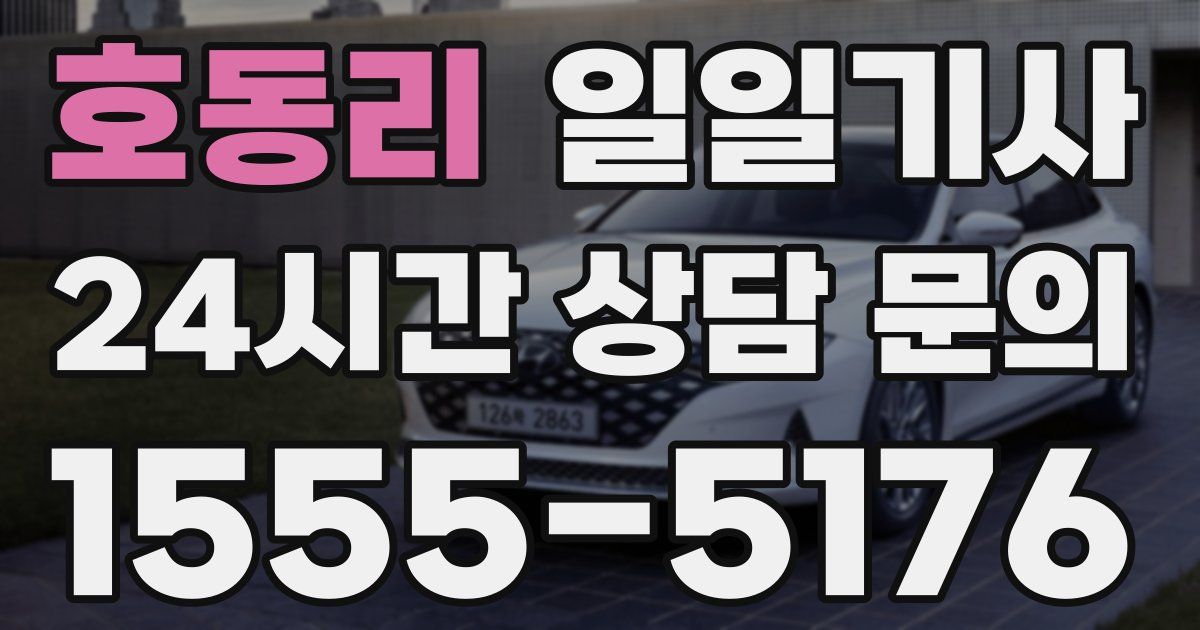 일일대리기사
