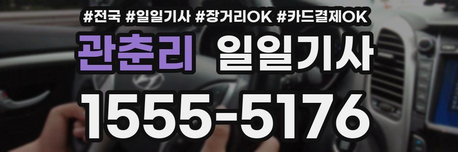 관춘리 일일기사