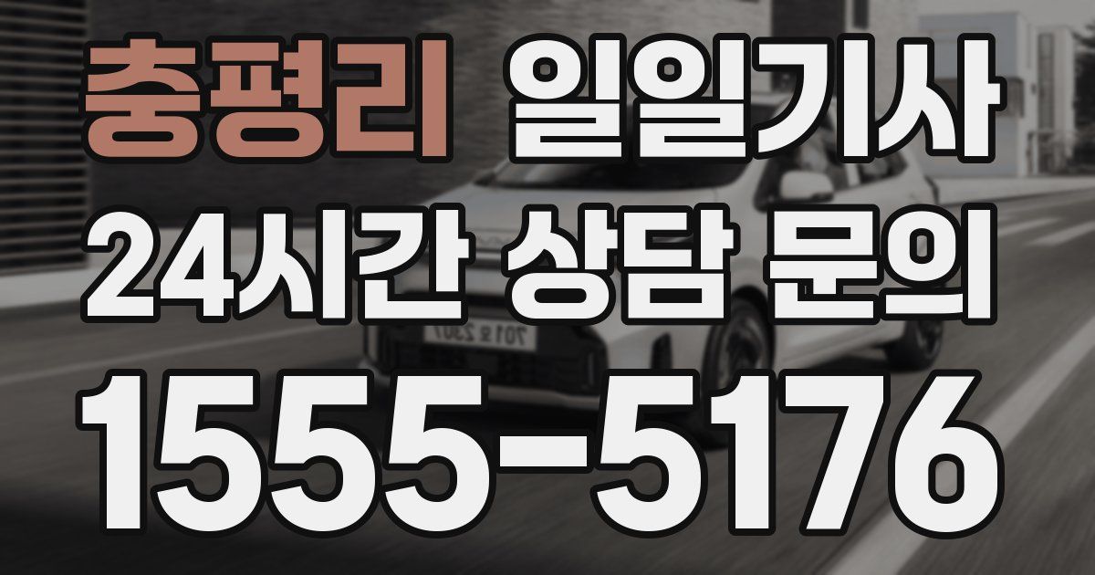 일일대리기사