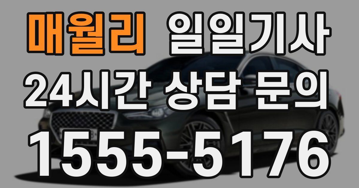 일일대리기사