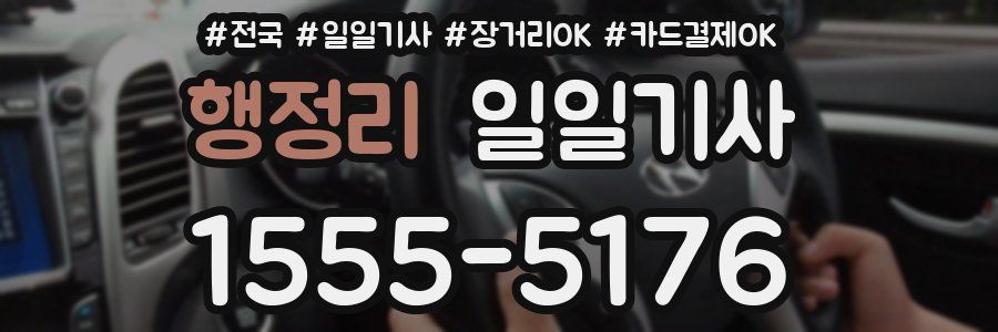 행정리 일일기사