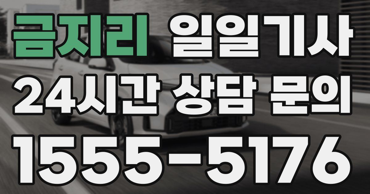 일일대리기사