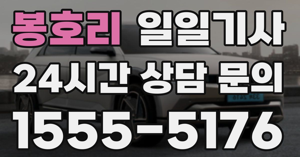 일일대리기사